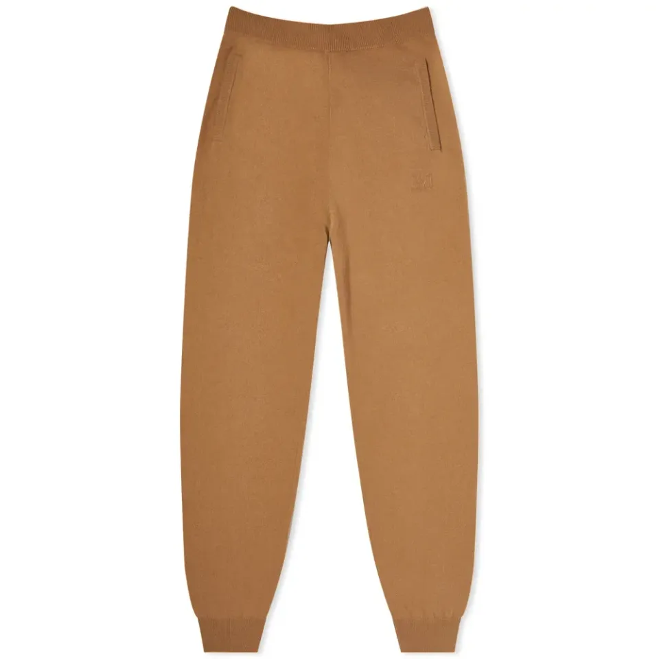 Delta Cuffed Knitted Cashmere Track Pant