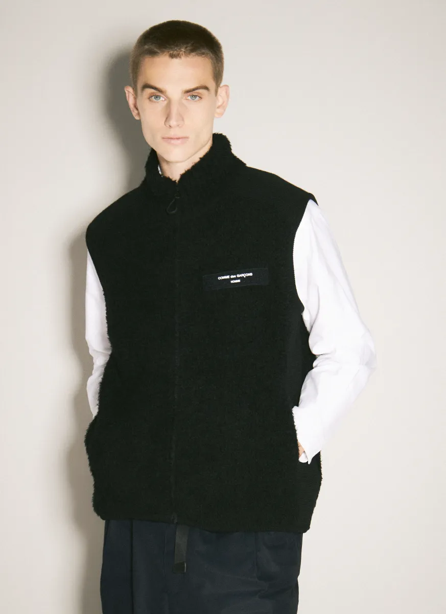 Wool-Blend Vest