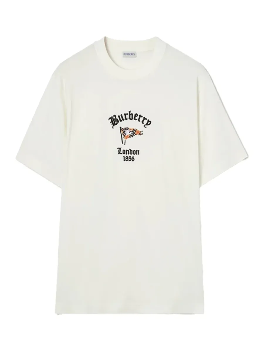 Men Ryan Flag T-Shirt Chalk