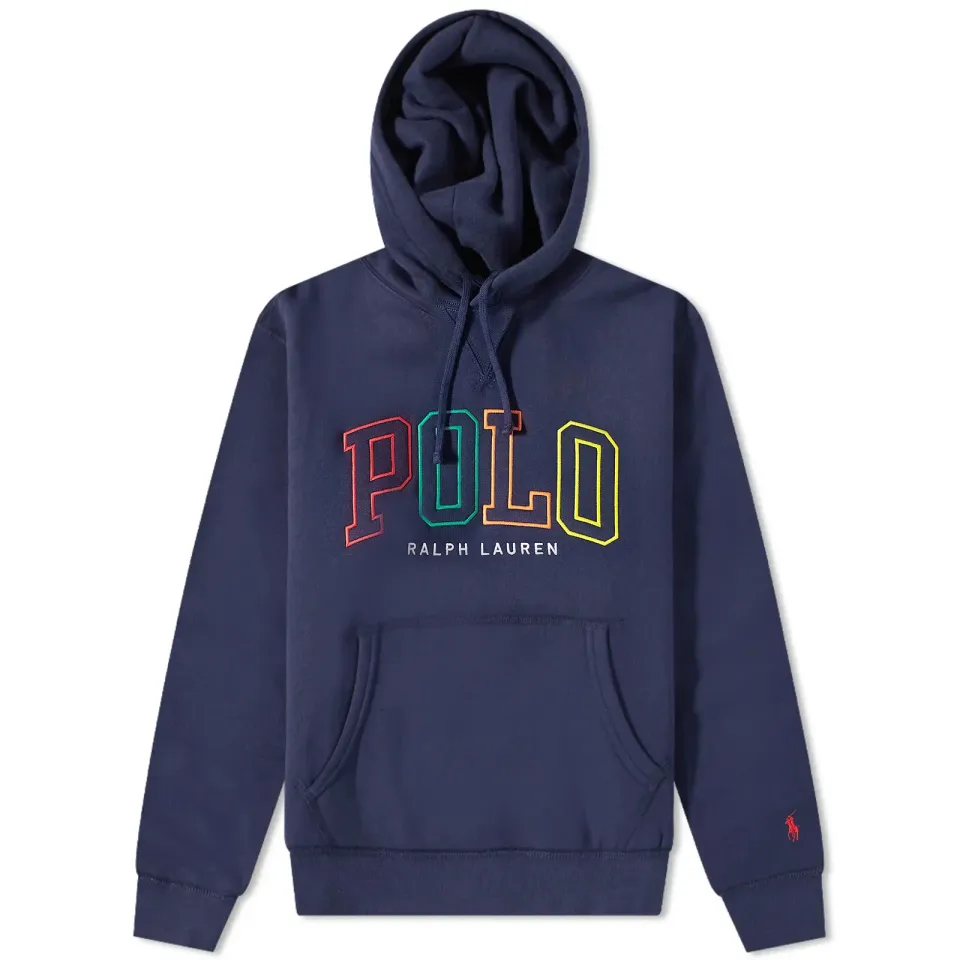 Embroidered Logo Hoodie
