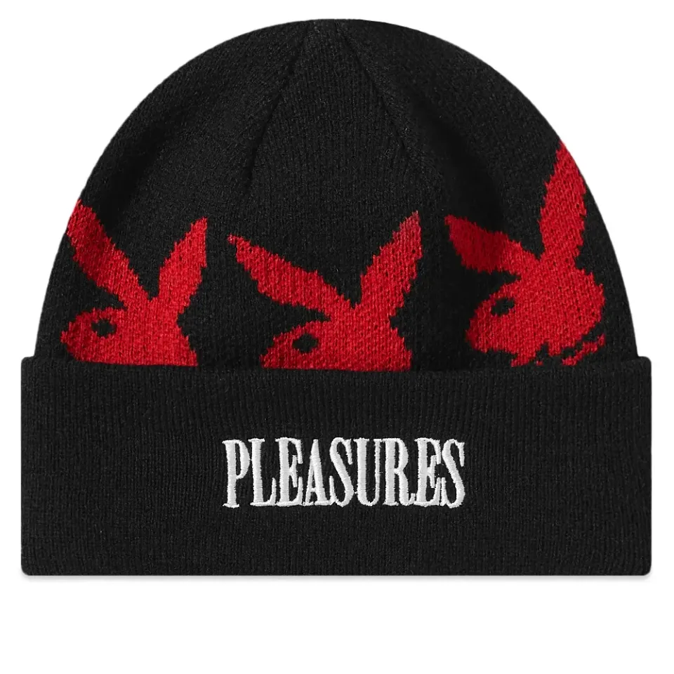 Jacquard Playboy Beanie