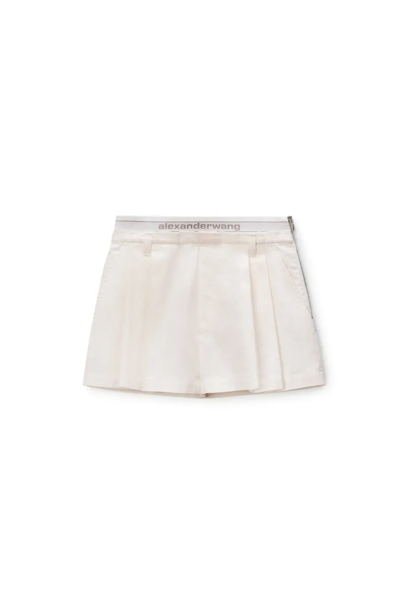 LOGO ELASTIC HIGH-RISE SHORT