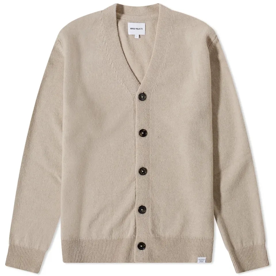 Adam Lambswool Cardigan