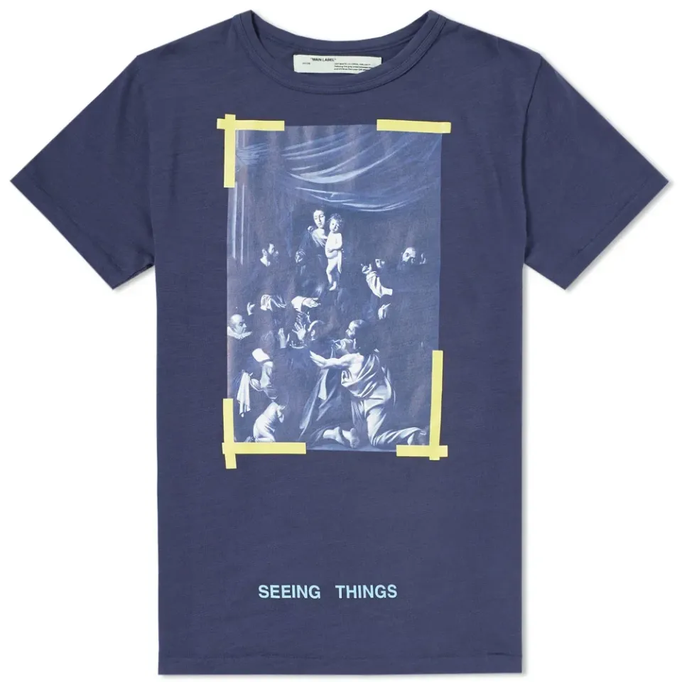 Diagonal Caravaggio Tee