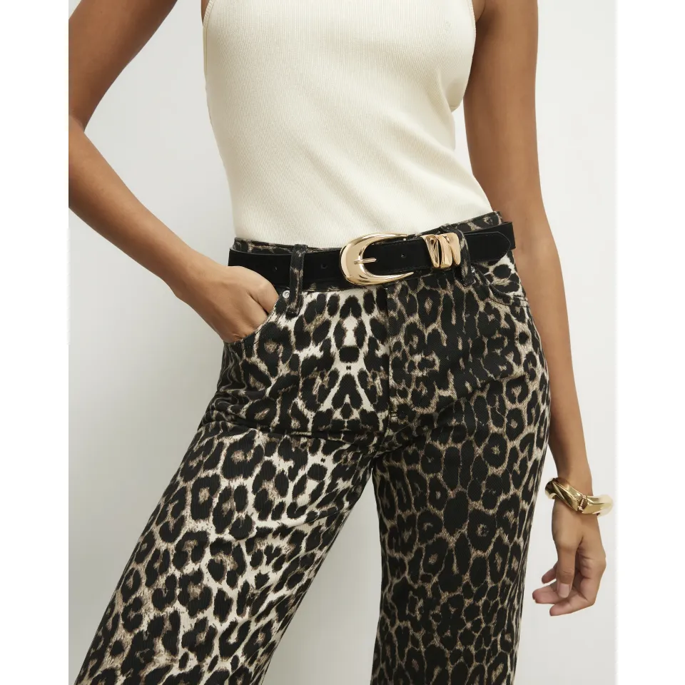 Suede Triple Keeper Belt