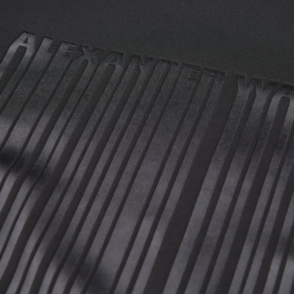 Debossed Barcode Logo Tee