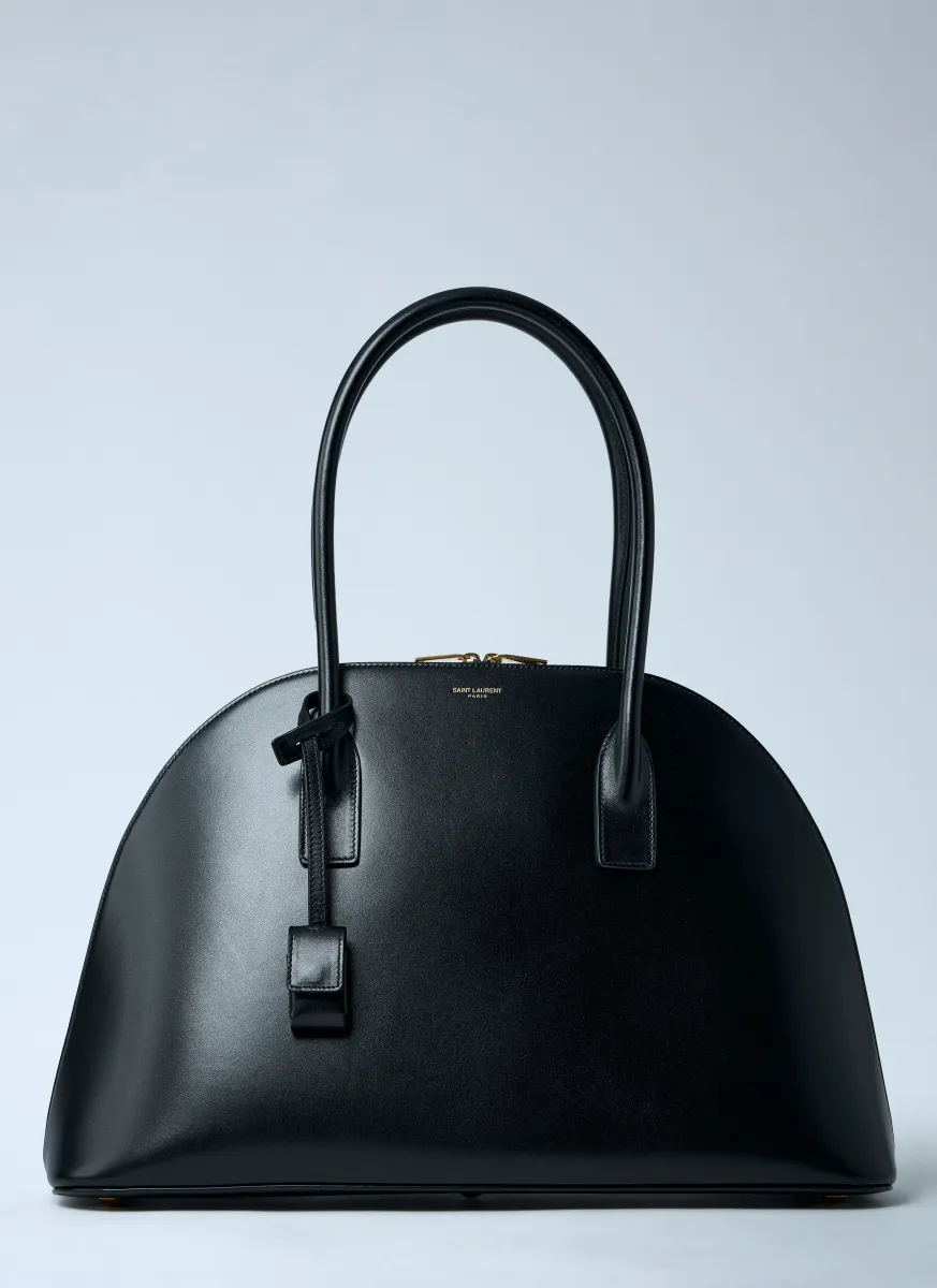 Leather Bowling Bag