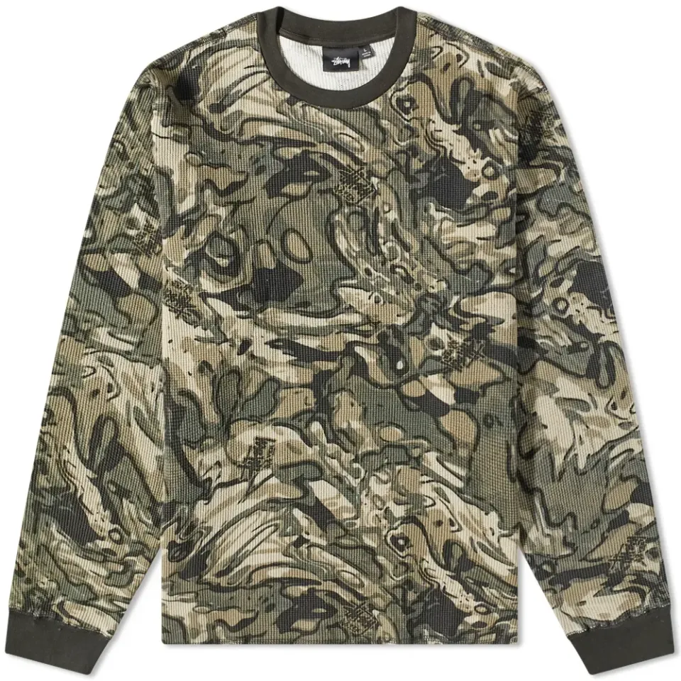 Long Sleeve Basic Stock Thermal T-Shirt