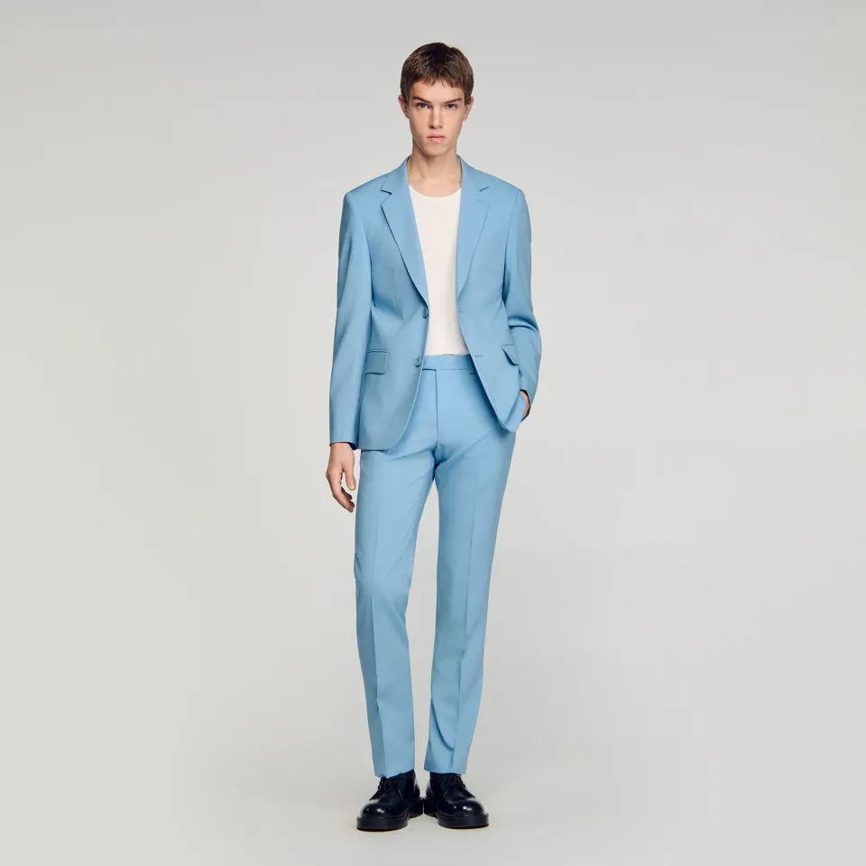 Wool suit jacket