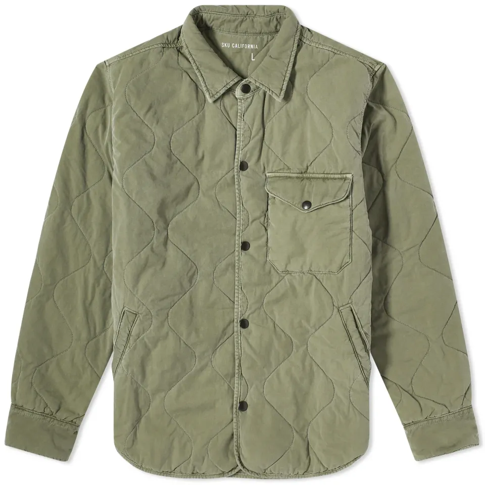 Quilted Shirt Jacket