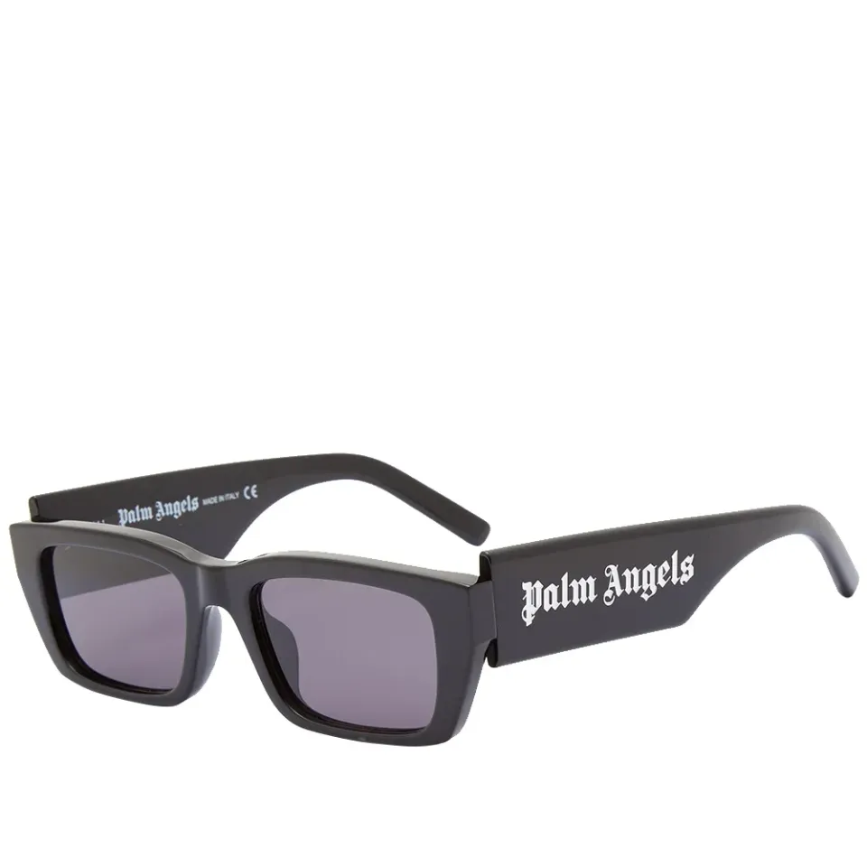 Palm Angels Pa02 Sunglasses Black Dark Grey