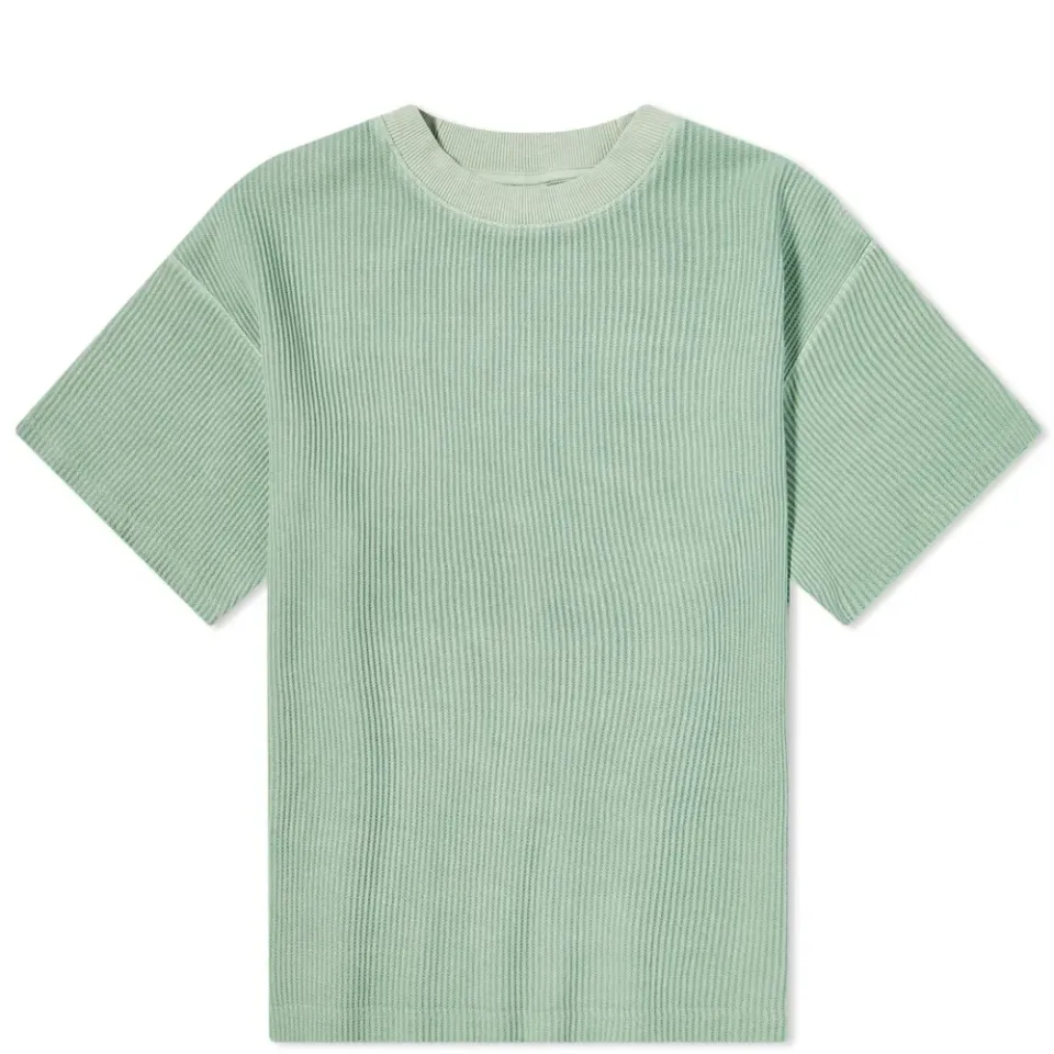 Natural-Dye Waffle T-Shirt