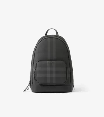 Rocco Backpack in Charcoal grey - Men, Technical, Cotton