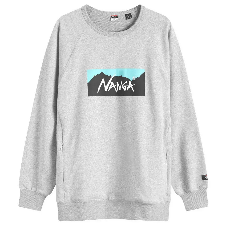 Eco Hybrid Box Logo Sweatshirt