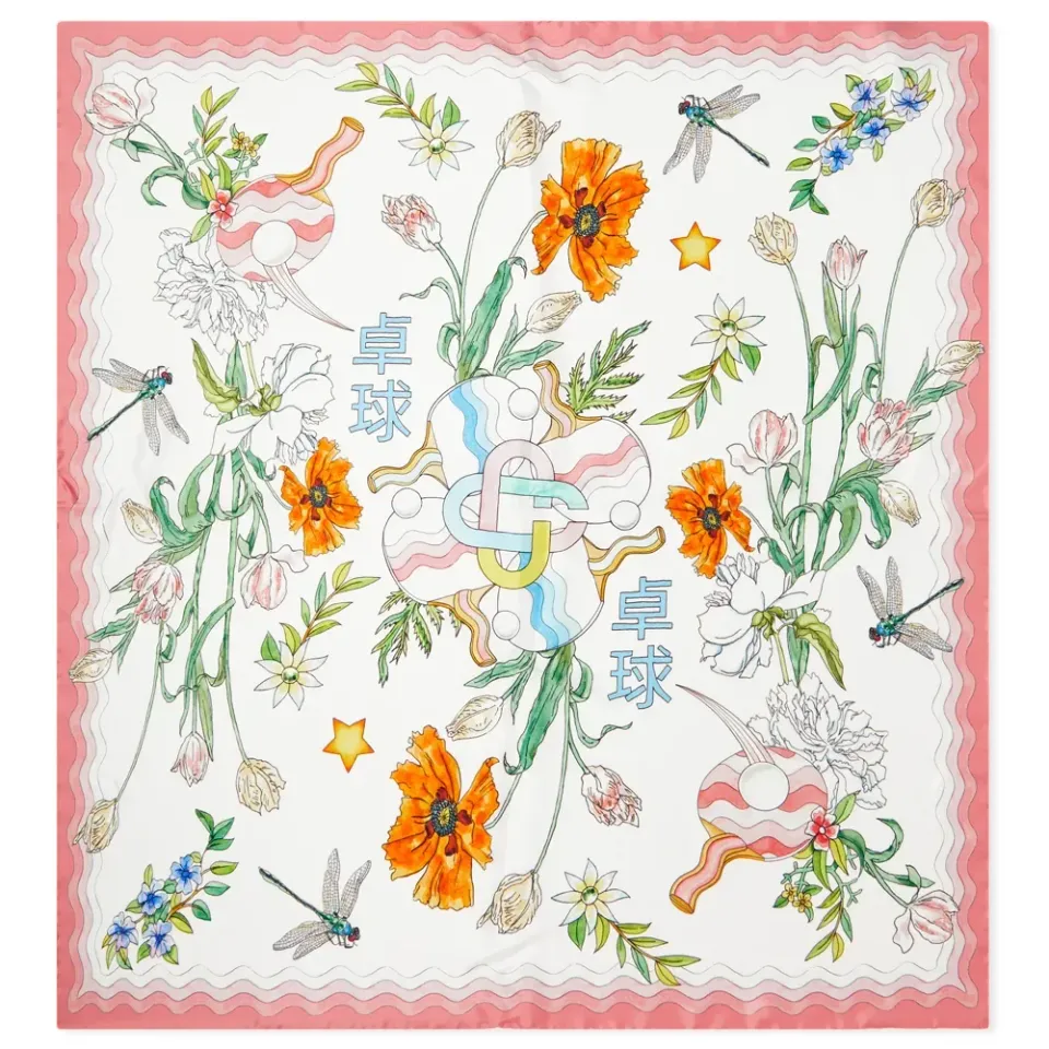 Large silk scarf