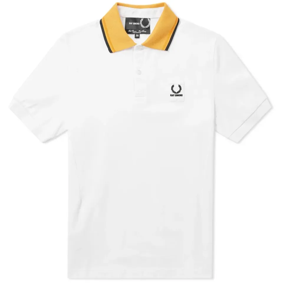 Contrast Collar Pique Polo