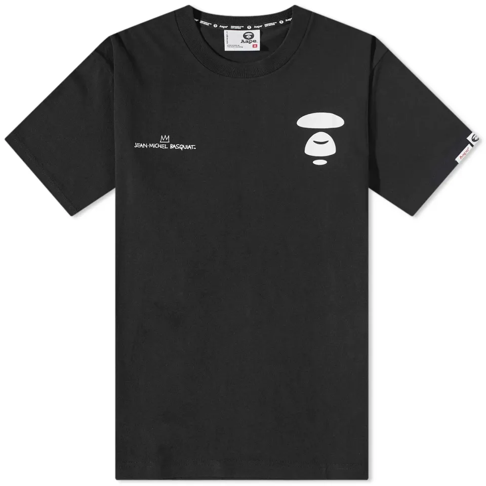 AAPE x Jean Michel Basquiat Scribble T-Shirt
