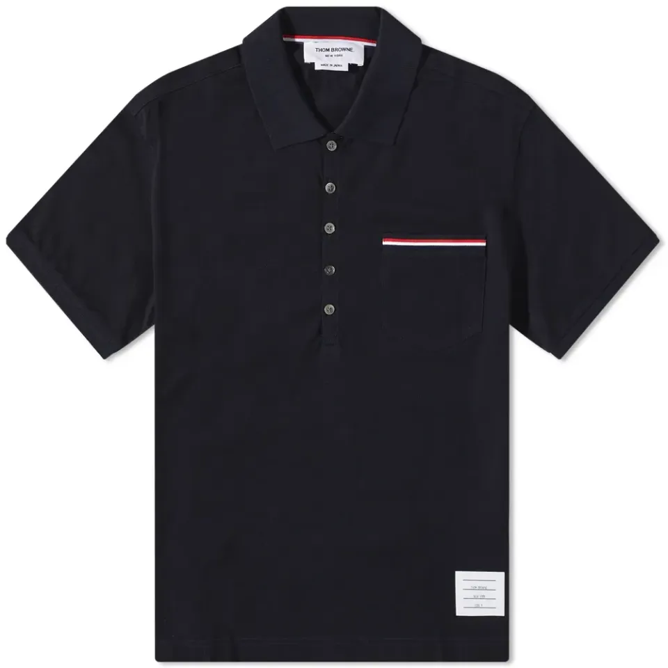 Grosgrain Mercerised Polo Shirt