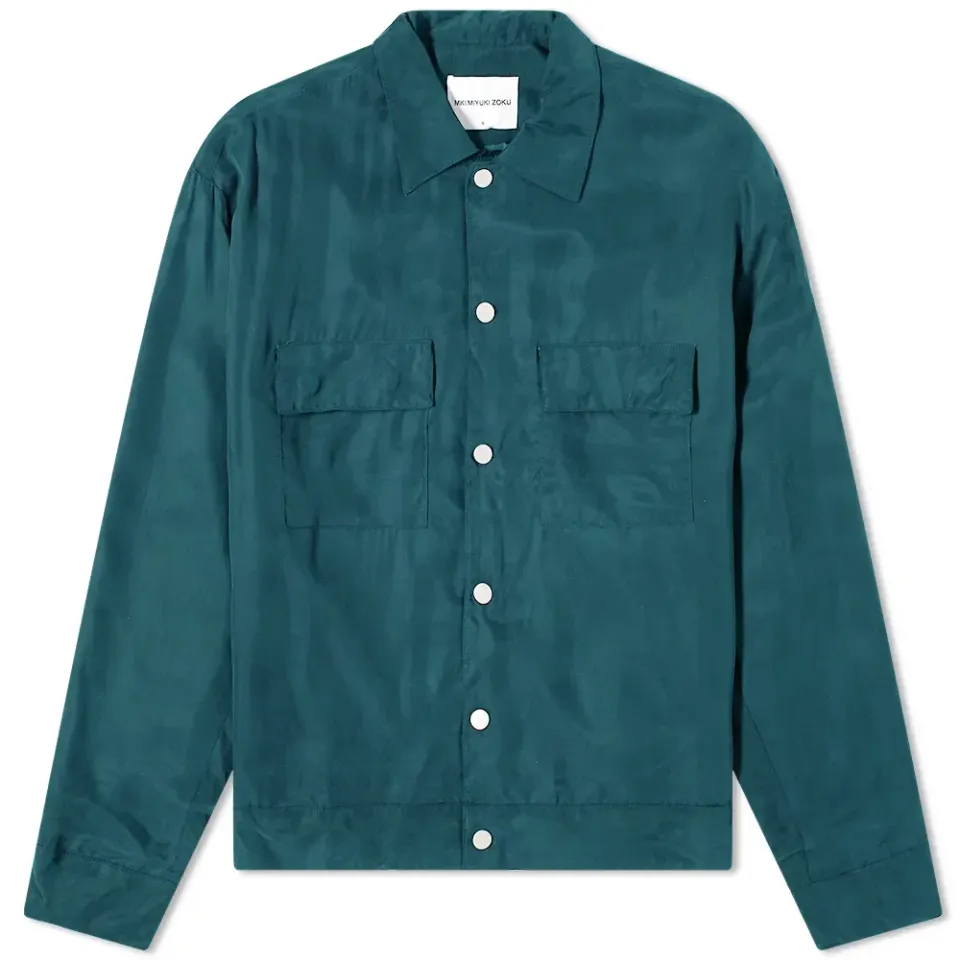 Cupro Trucker Jacket
