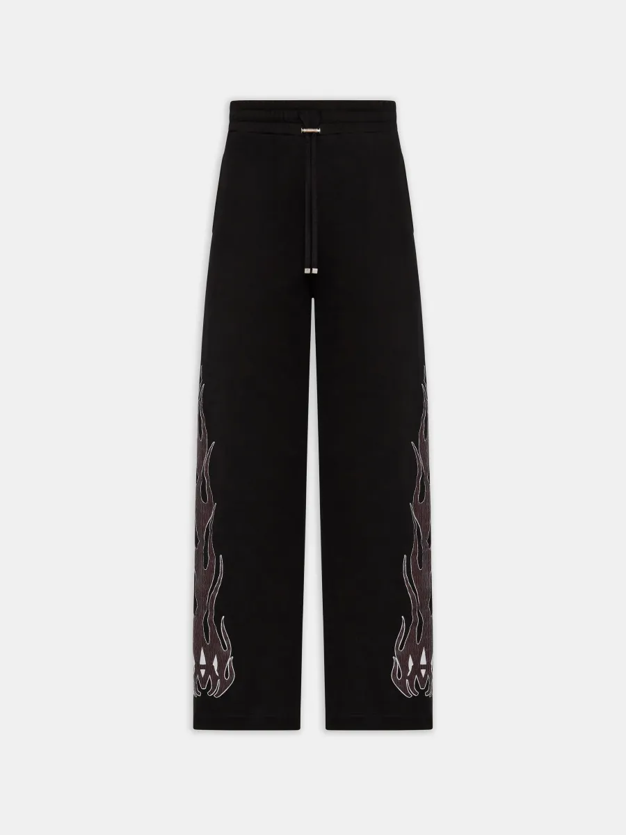 WOMEN - WOMEN'S MA FLAMES SWEATPANT - Black