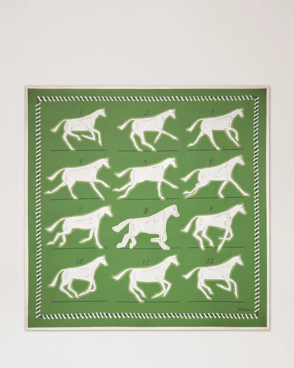 Square Scarf - Chalk Horse