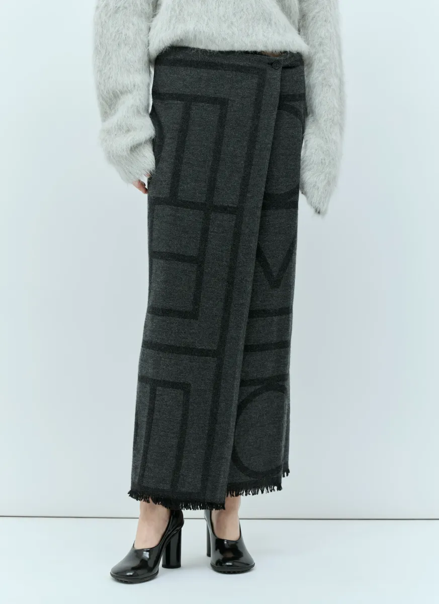 Monogram Winter Sarong