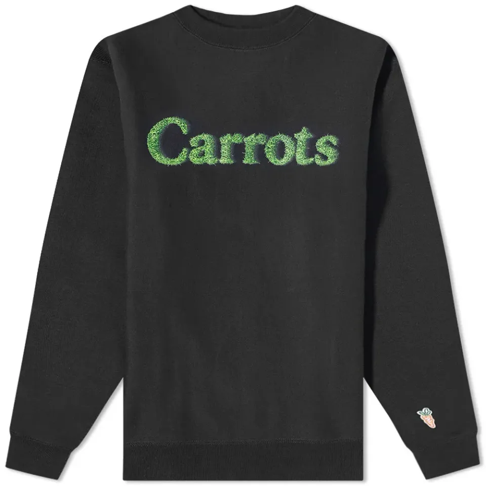 Grass Wordmark Crew Sweat