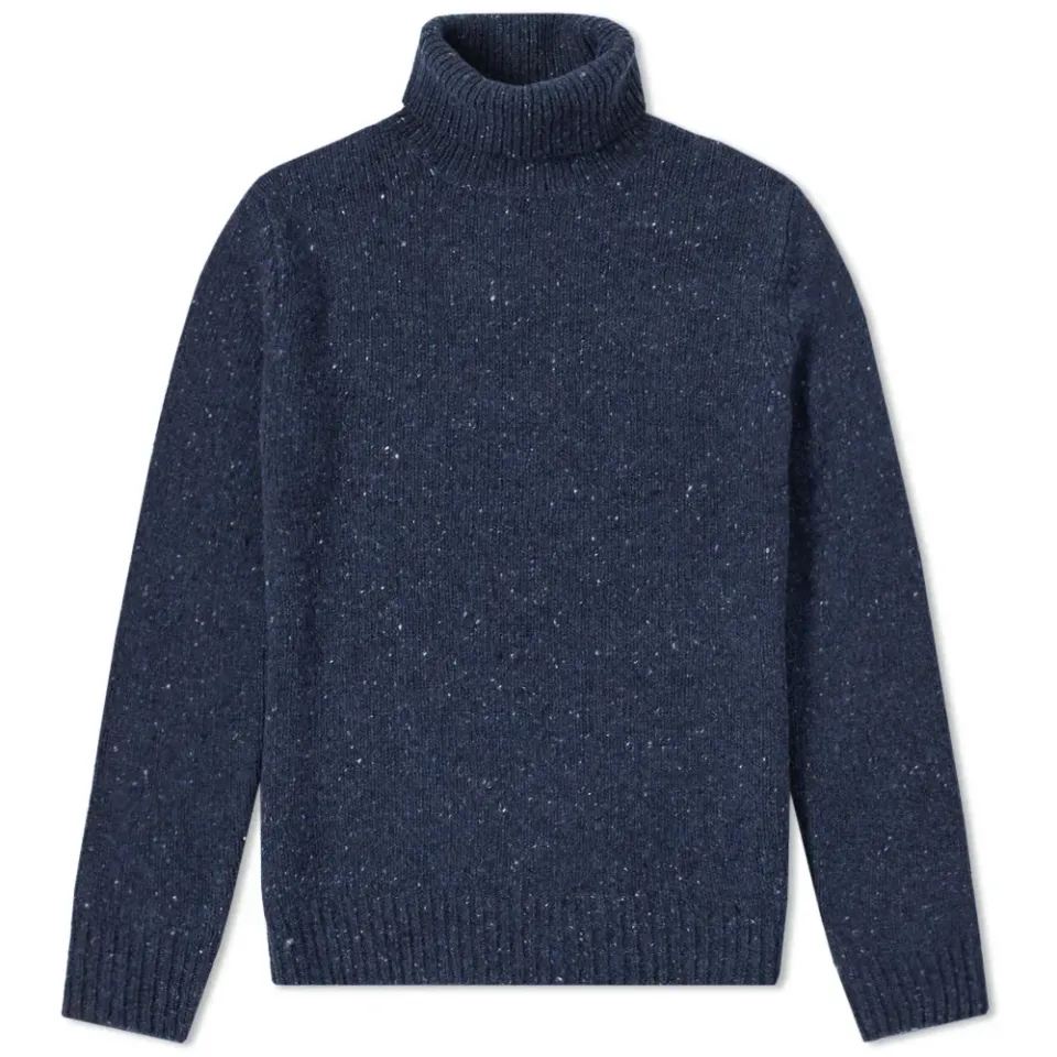 Donegal Roll Neck Knit