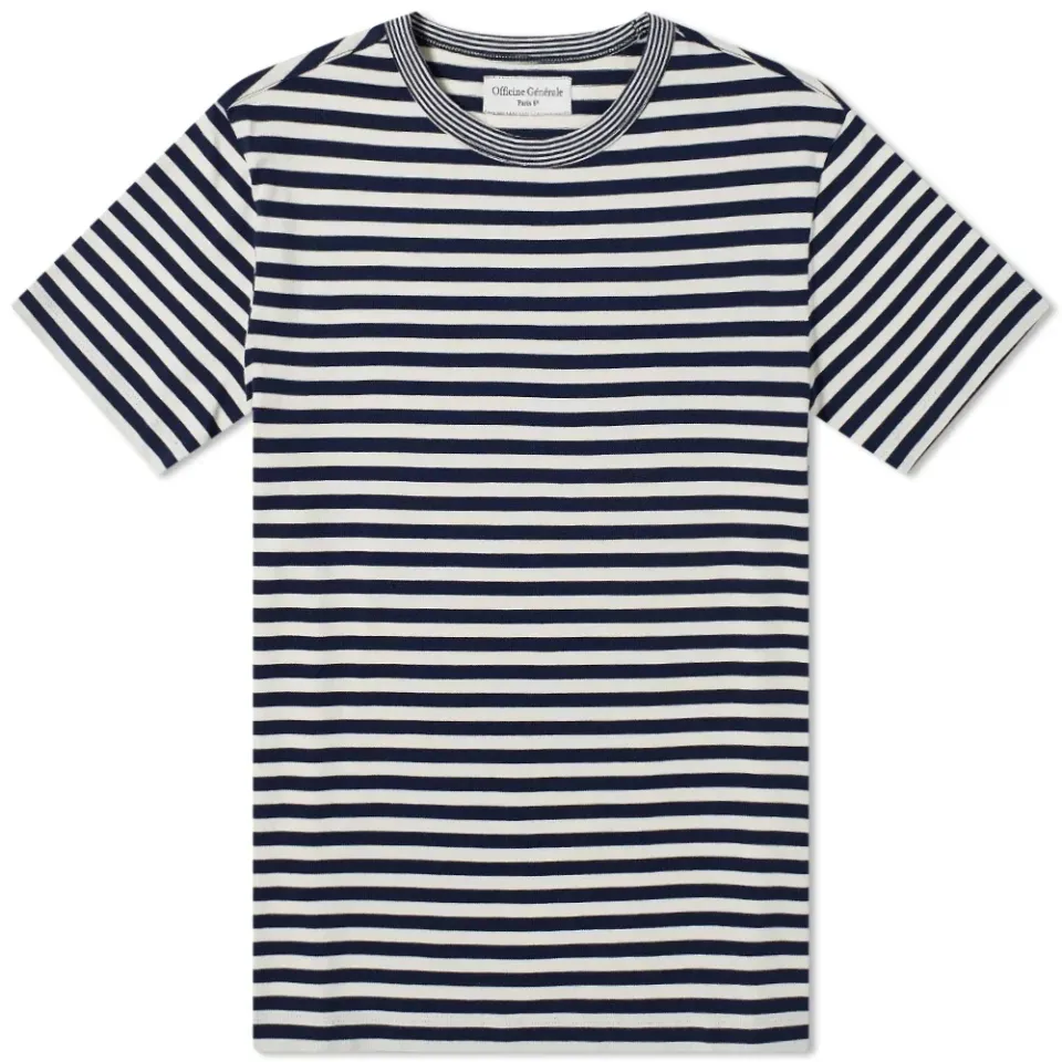Officine Générale Japanese Slub Cotton T-Shirt