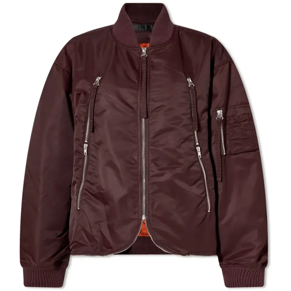 Oversized Bomber Jacket