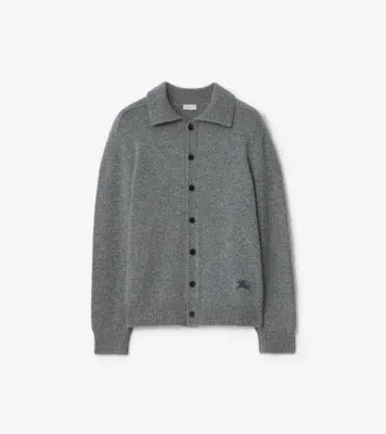 Cashmere Cardigan in Grey