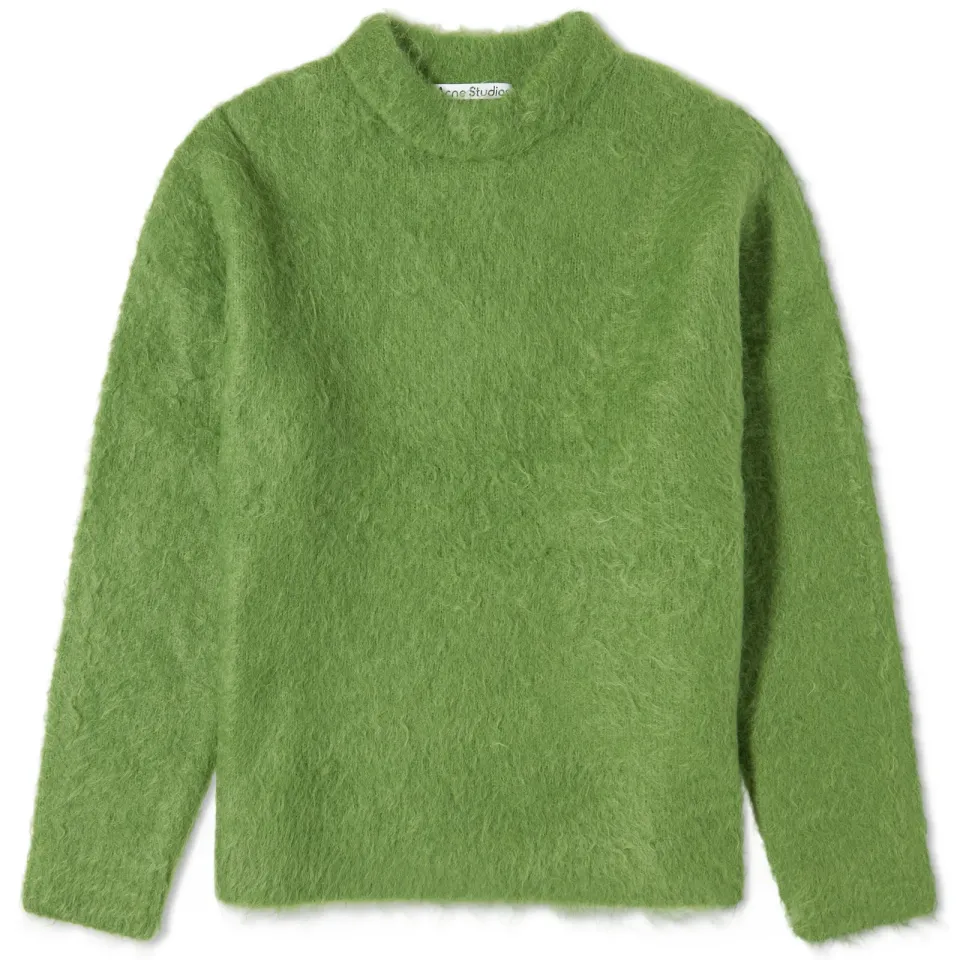 Kameo Solid Brushed Crew Knit