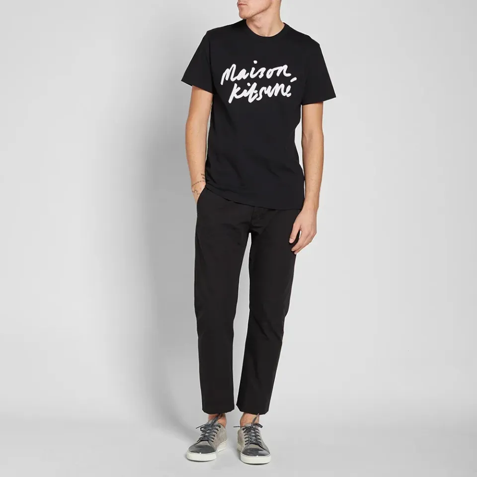 Maison Kitsuné Handwriting Tee - END. Exclusive