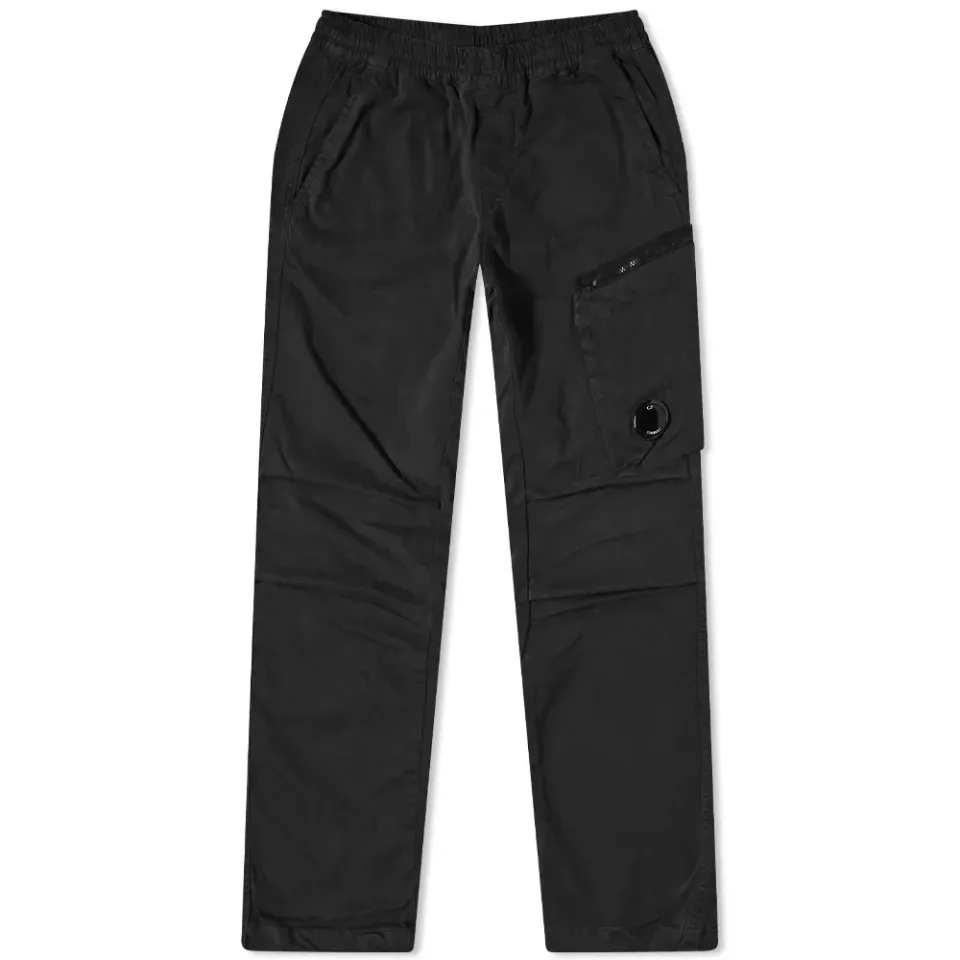 Zip Pocket Stretch Sateen Pant