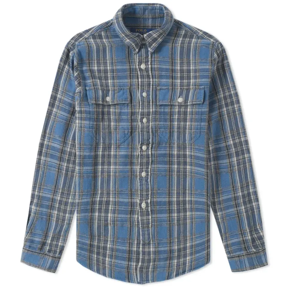 2 Pocket Check Overshirt