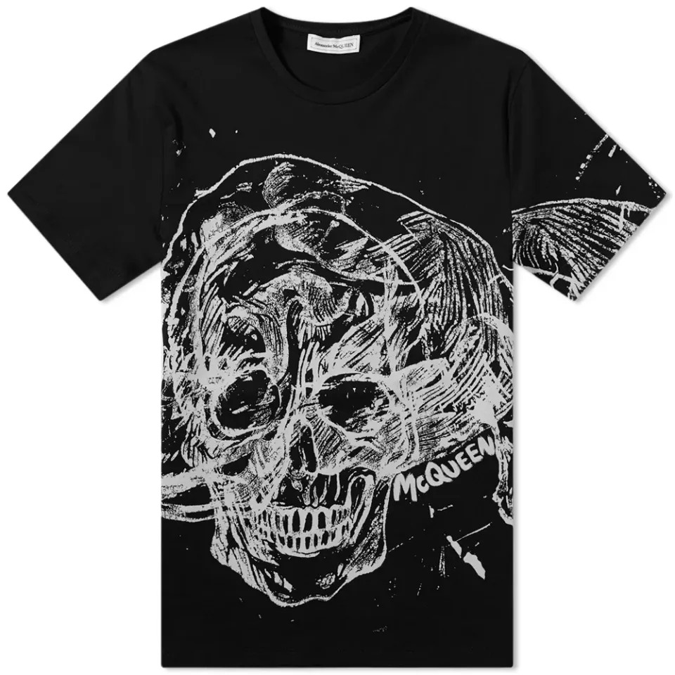 Scribble Skull Tee