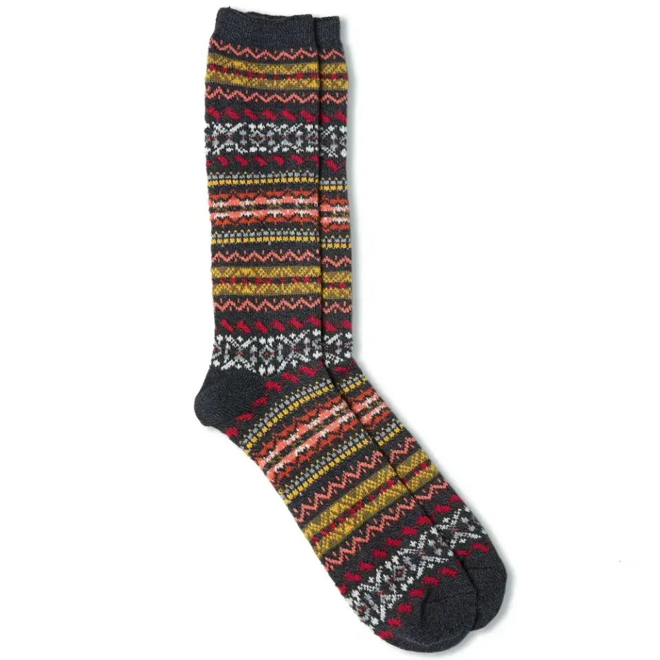 Fair Isle Crew Sock