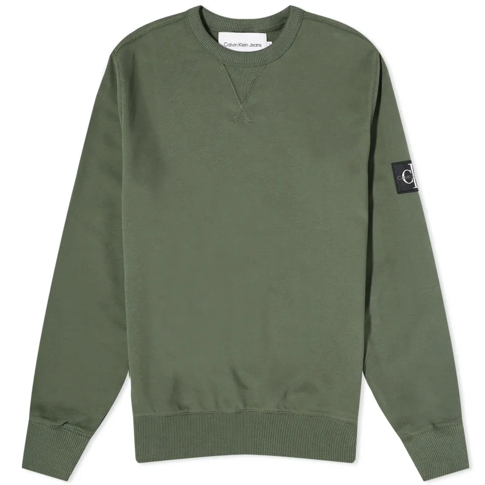Badge Crew Sweat