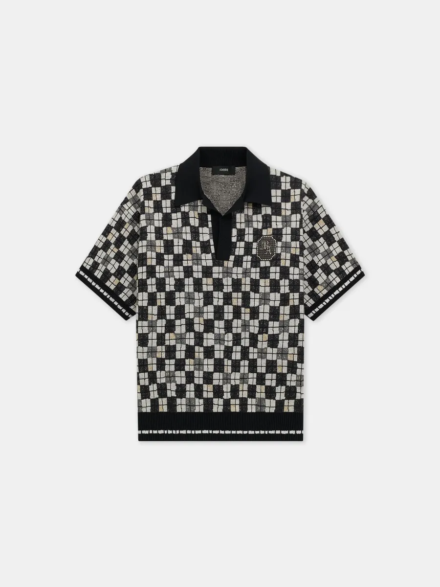 CHATEAU CREST SKATE POLO - Black