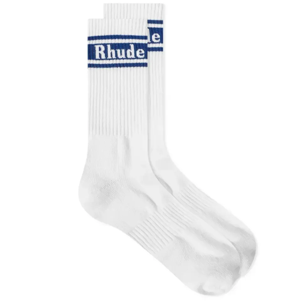 Stripe Logo Sock