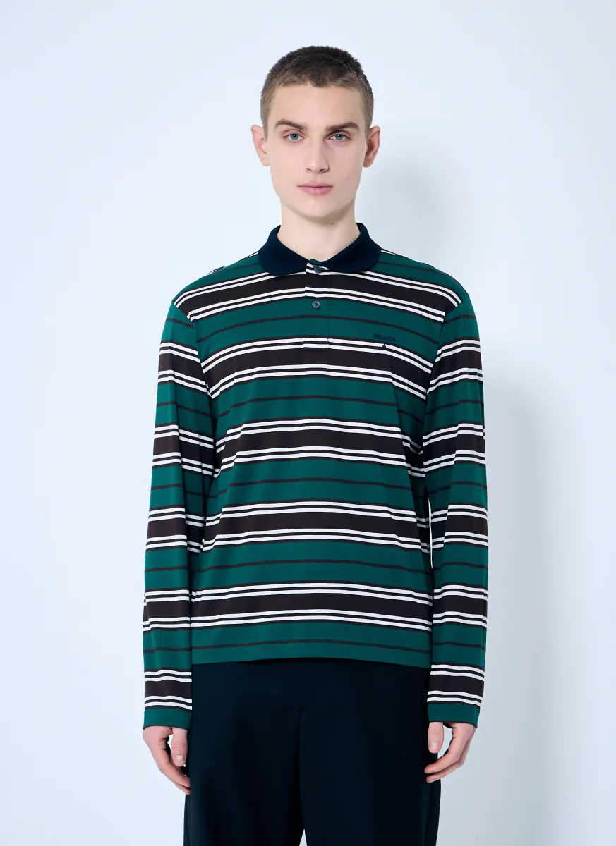 Striped Polo Shirt