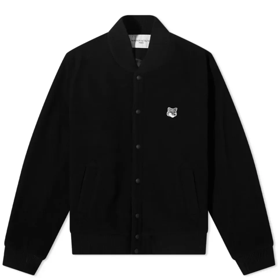 Maison Kitsuné Fox Head Varsity Jacket