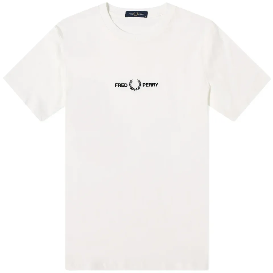 Small Embroidered Logo Tee
