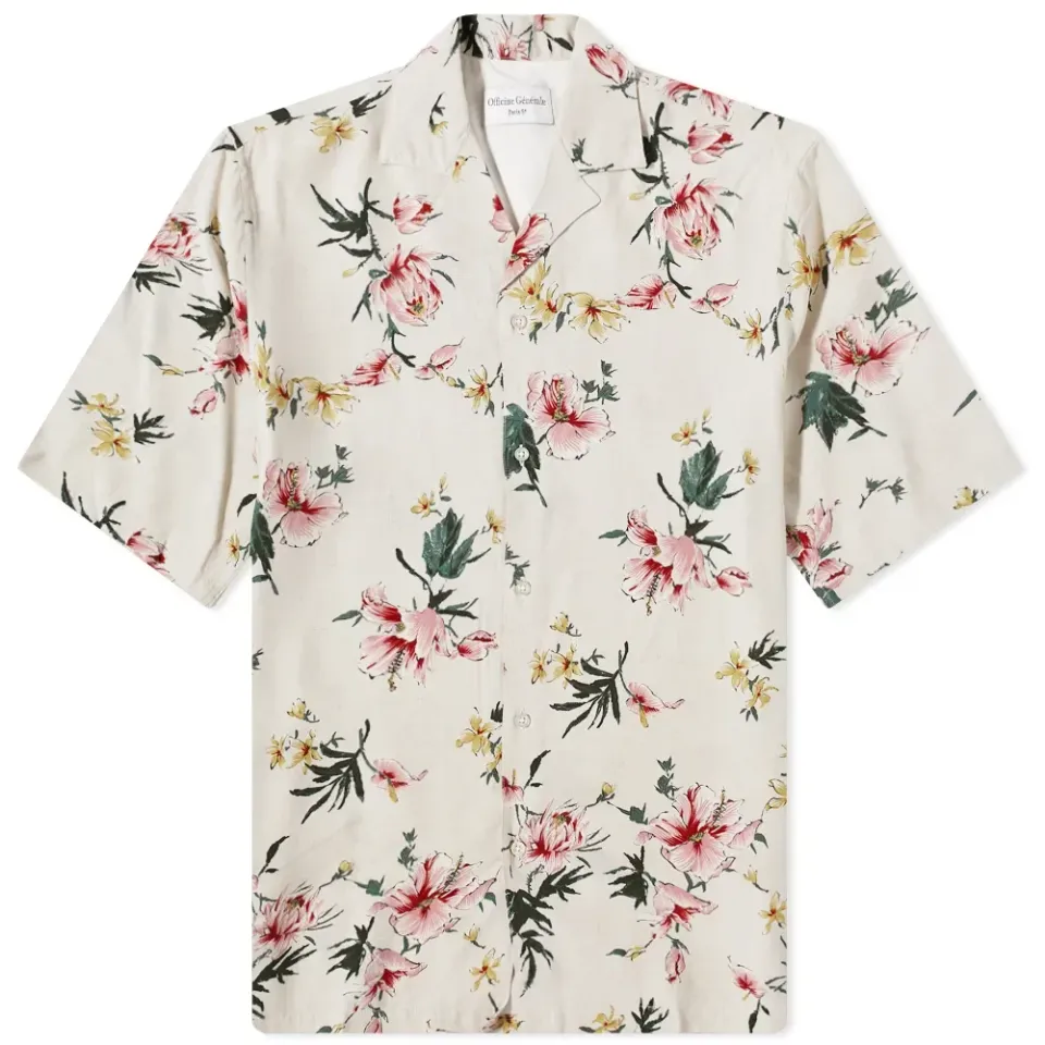Eren Short Sleeve Floral Shirt