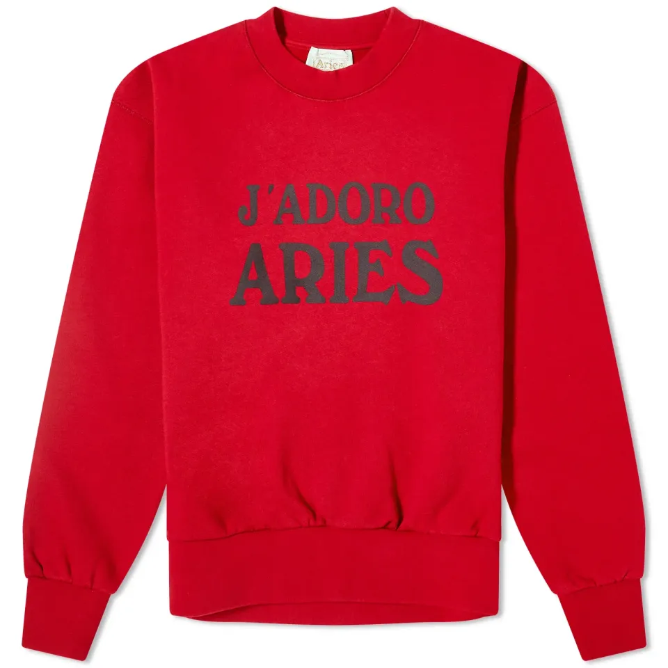 J'Adoro Aries Crew Sweat