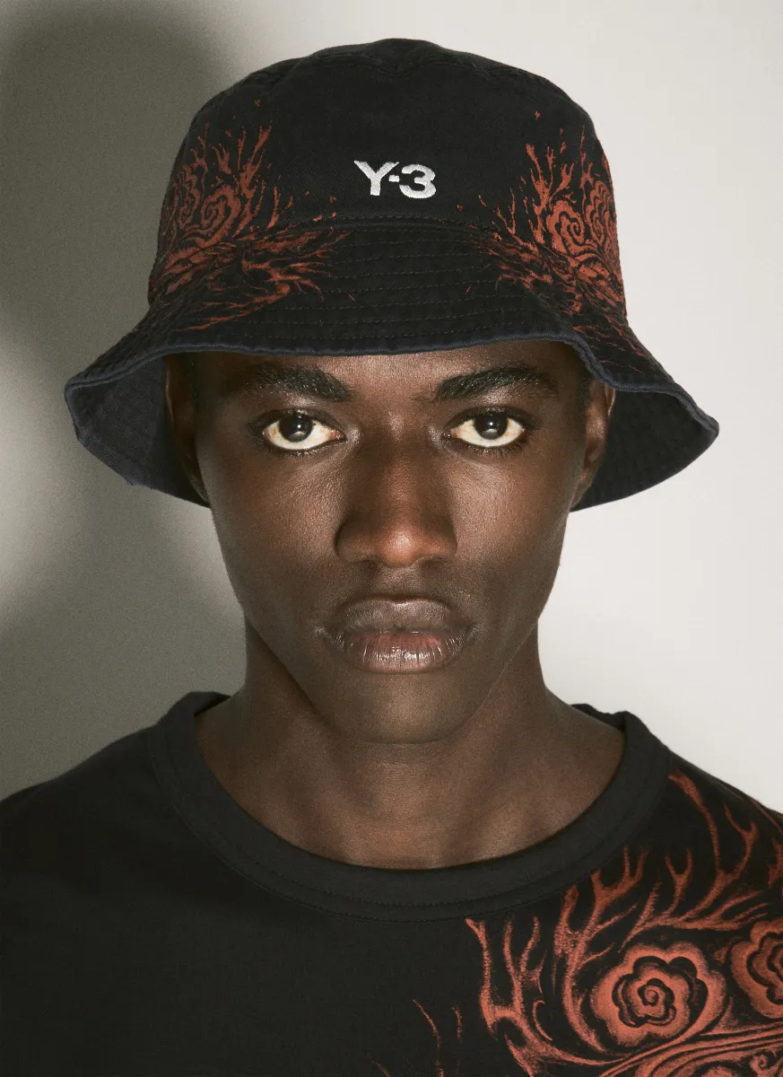 Logo Patch Bucket Hat