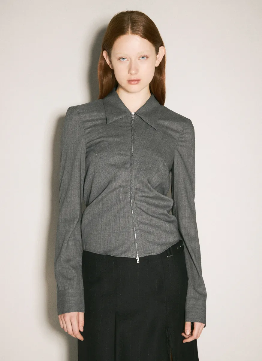 Slim Zip Shirt