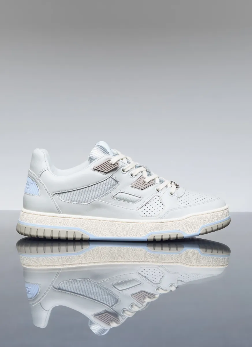 Interlocking G Leather Sneakers