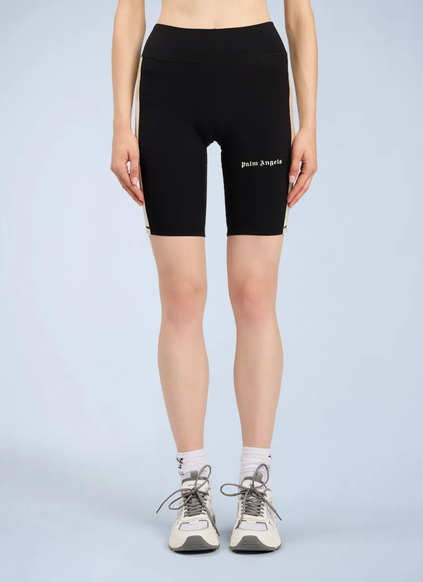 Classic Logo Track Biker Shorts