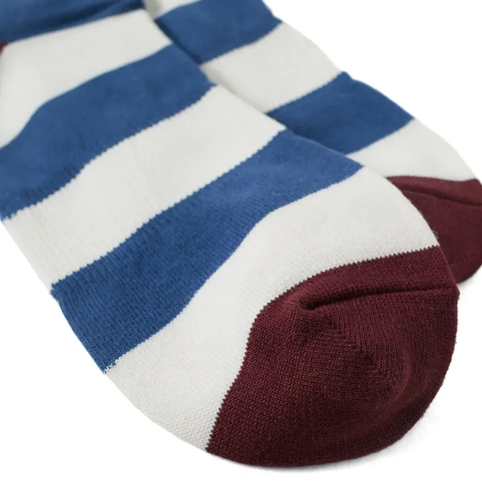 Classic Border Sock - 2 Pack